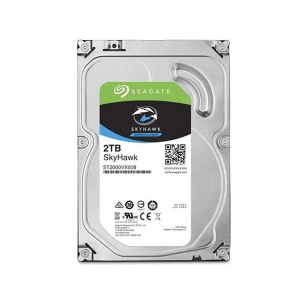 2TB Skyhawk ST2000VX008 SATA 3.0 5900 RPM Hard Disk