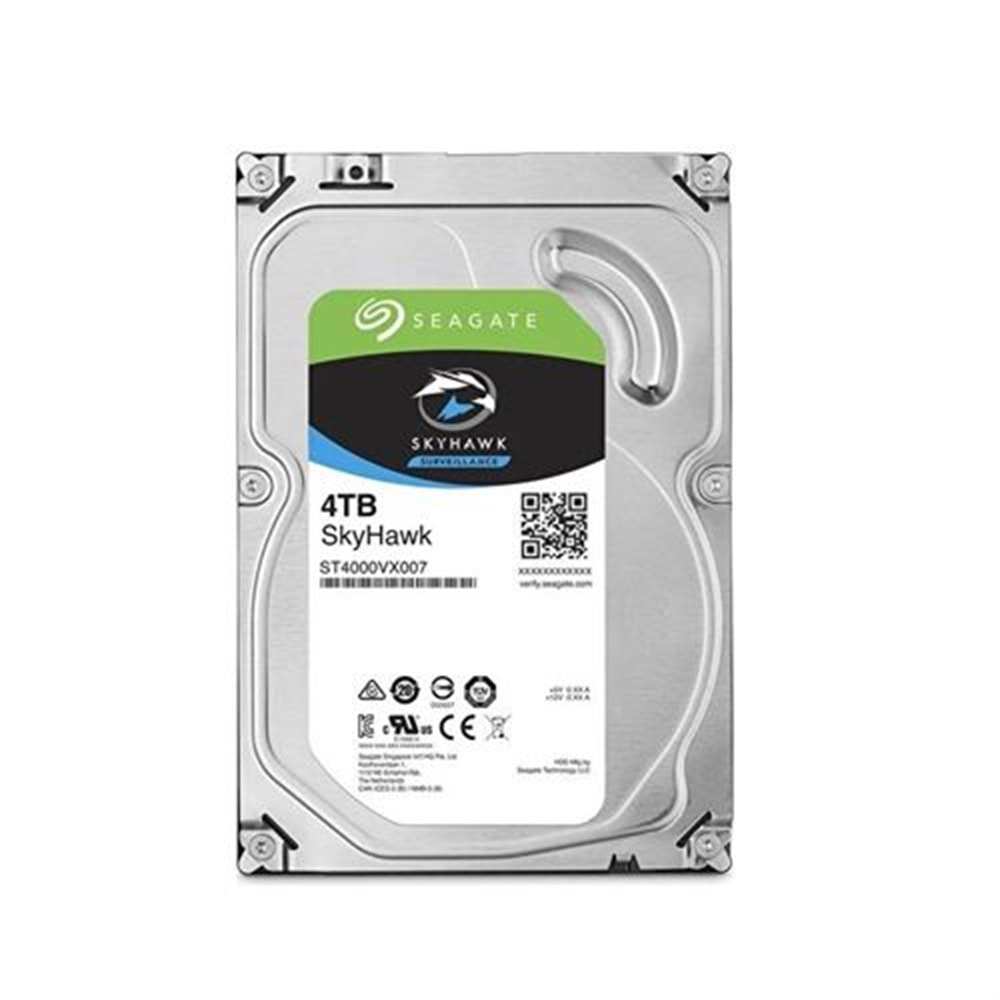 4TB Skyhawk ST4000VX007 SATA 3.0 5900 RPM Hard Disk