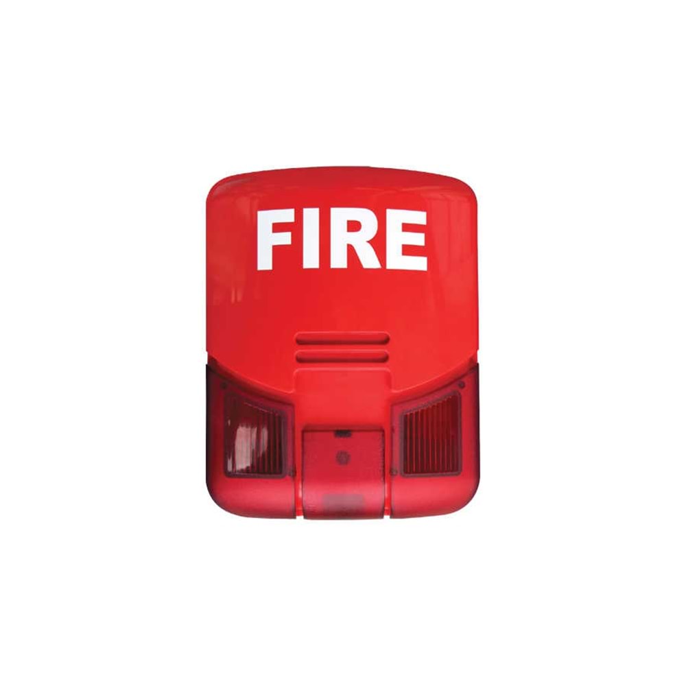 FFS-S40A Konvansiyonel Dış Mekan Flaşörlü Yangın Sireni