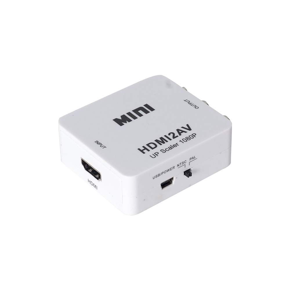 12861 HDMI to RCA AV Dönüştürücü