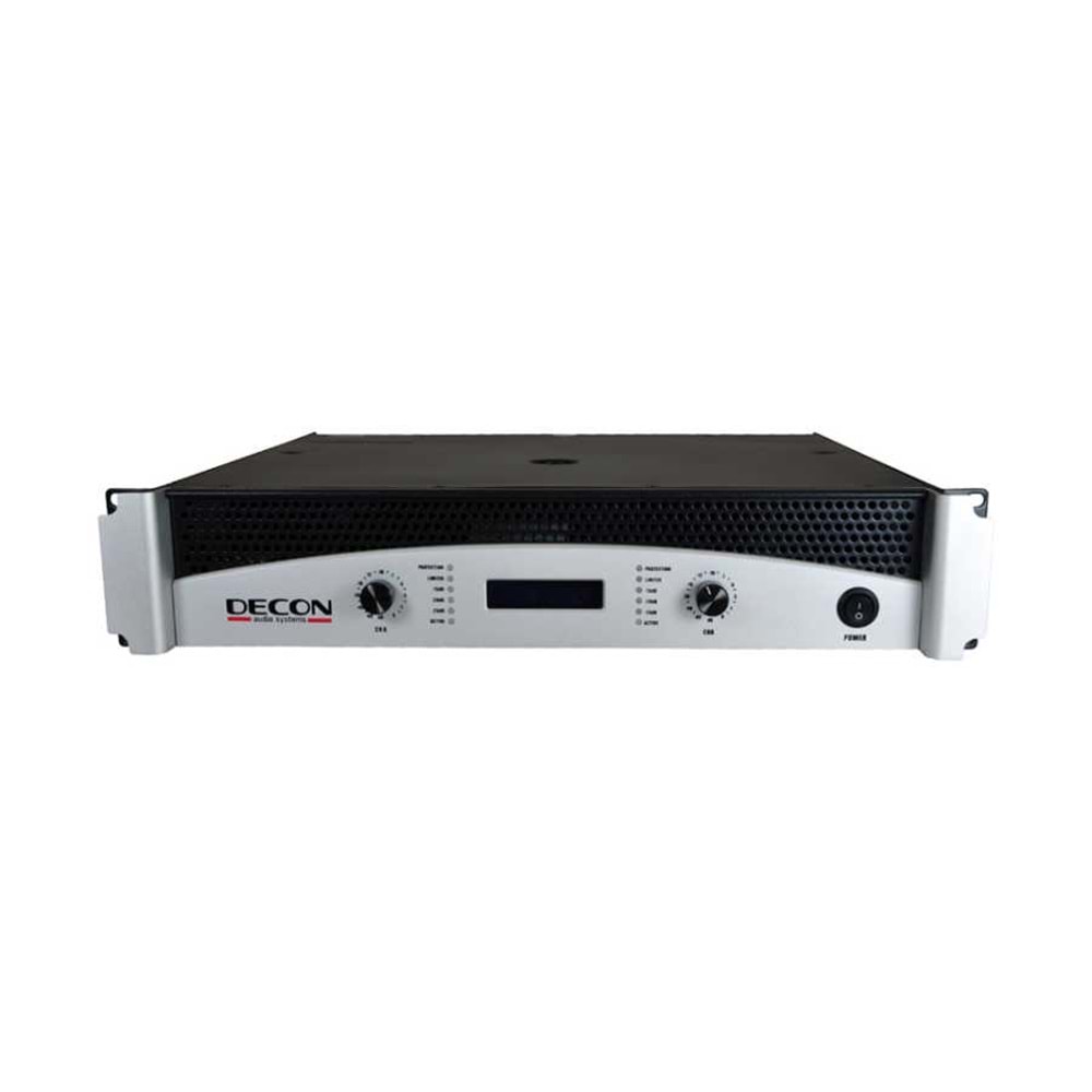 DA-6000 DECON POWER AMPLIFIER 2X500W/8OHM, 2X850W/4OHM