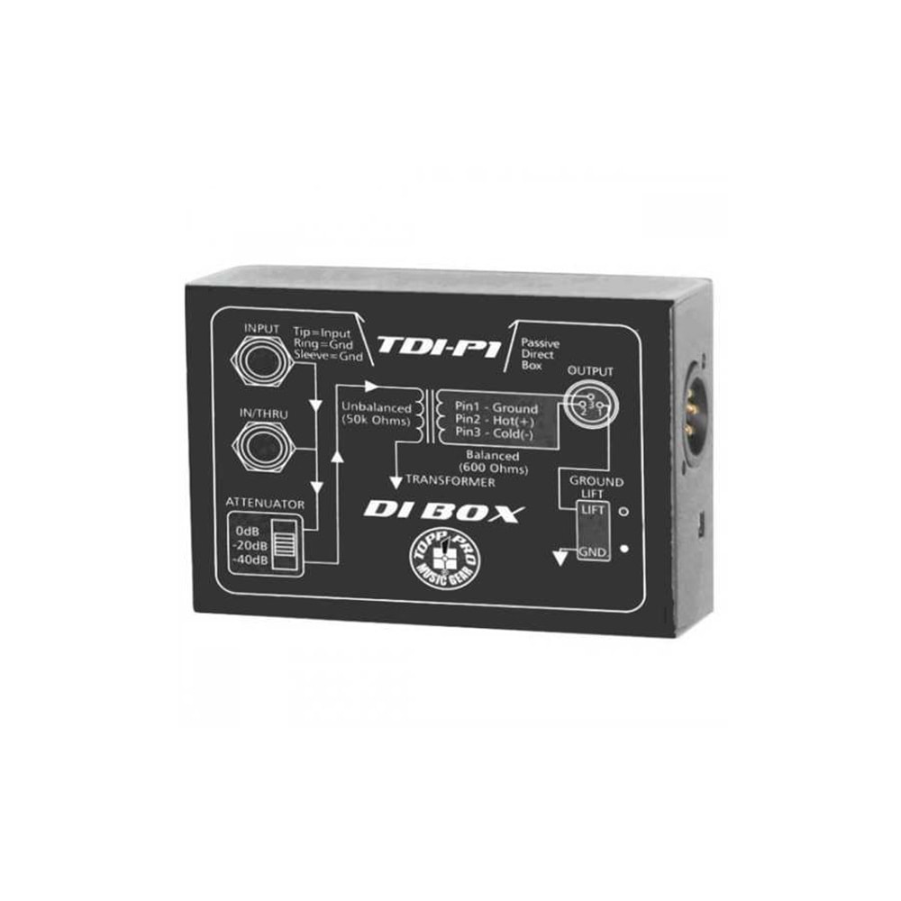 TDI-P1 TOPP PRO PASİF DIRECTBOX