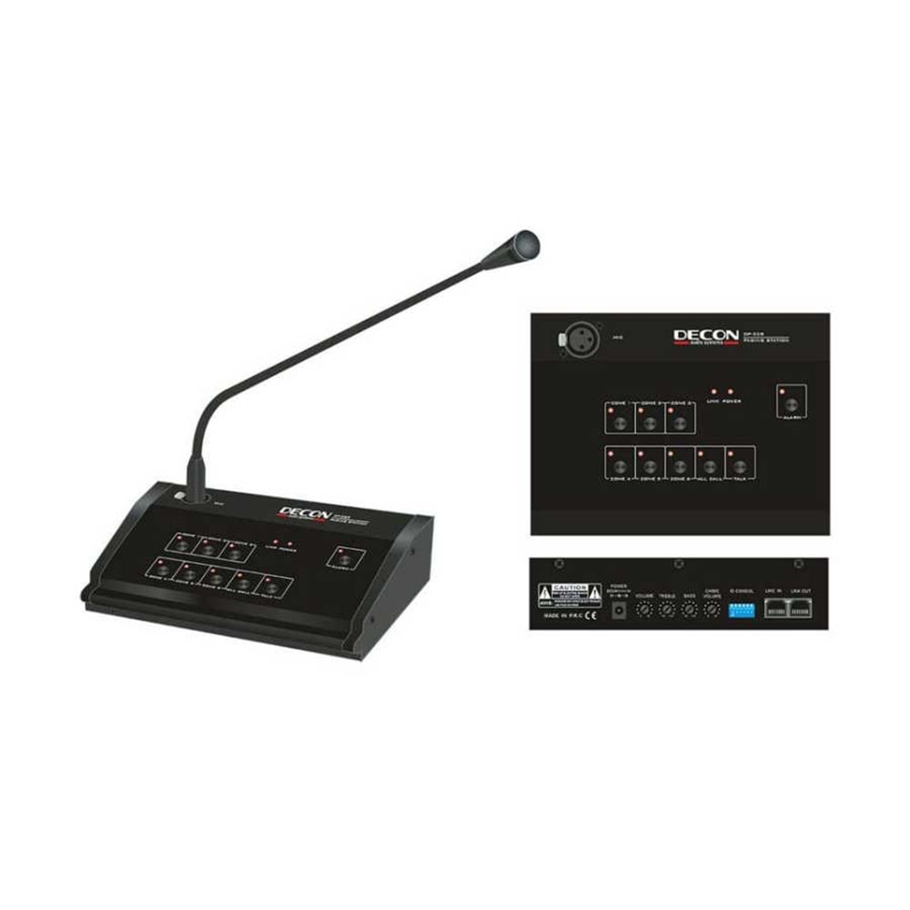DP-328 DECON PAGING MIKROFON