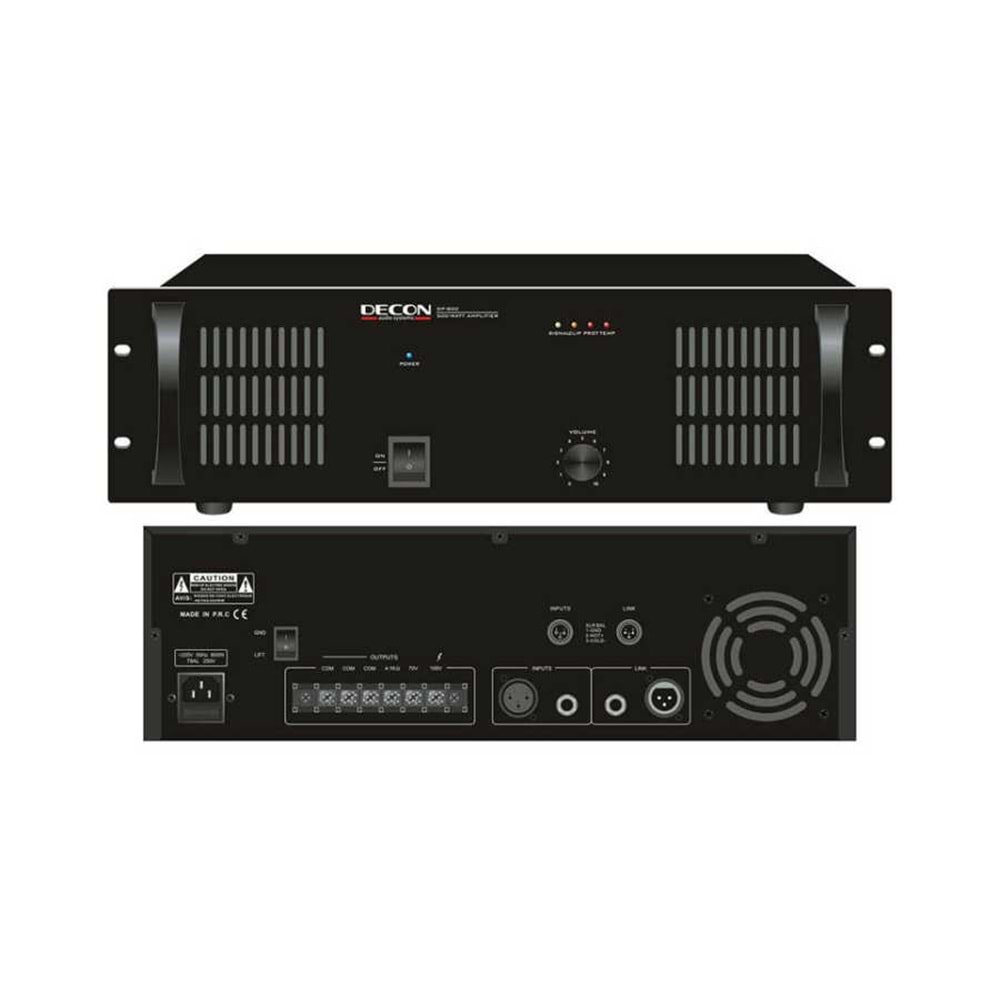 DP-800 DECON MONO 800 W POWER AMFI