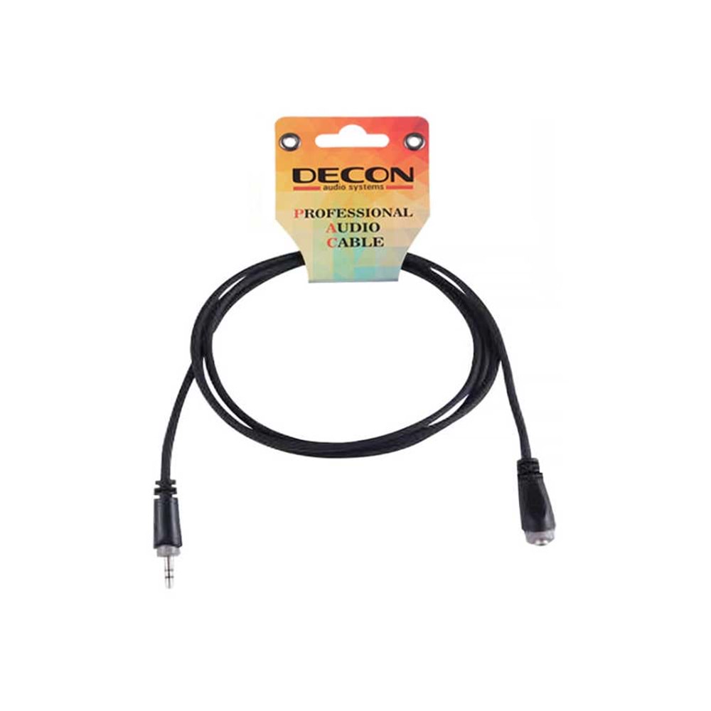 DC-260L5 3.5mm Stereo Dişi /3.5mm Stereo Erkek uzatma kablosu 5M