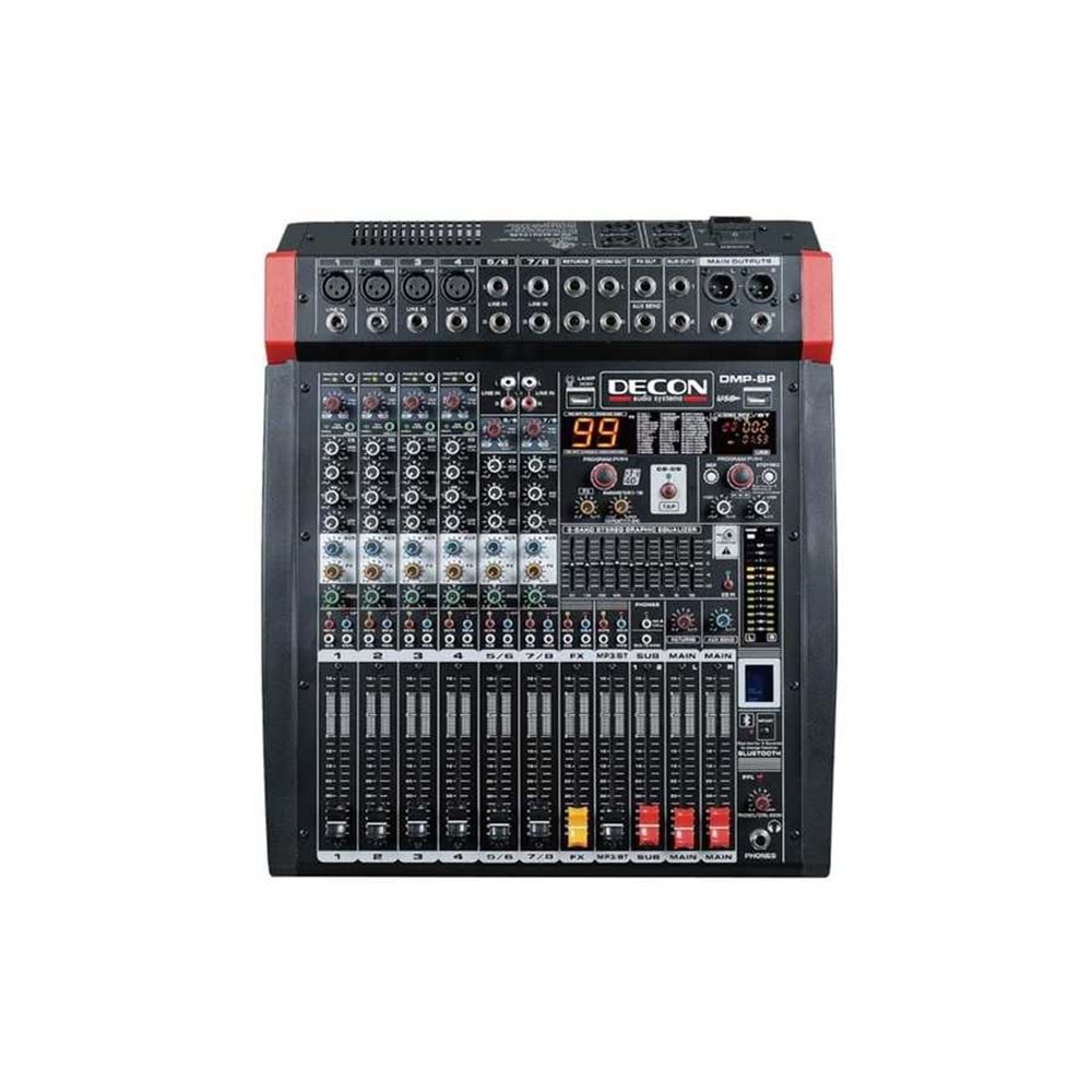 DMP-8P Power Mixer 2*650W