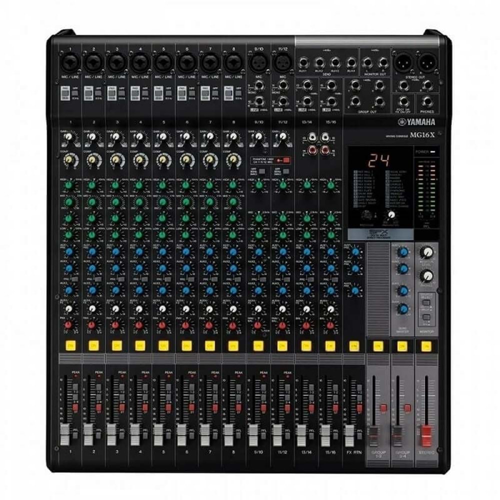 MG16X Yamaha 16 Kanal Deck Mixer
