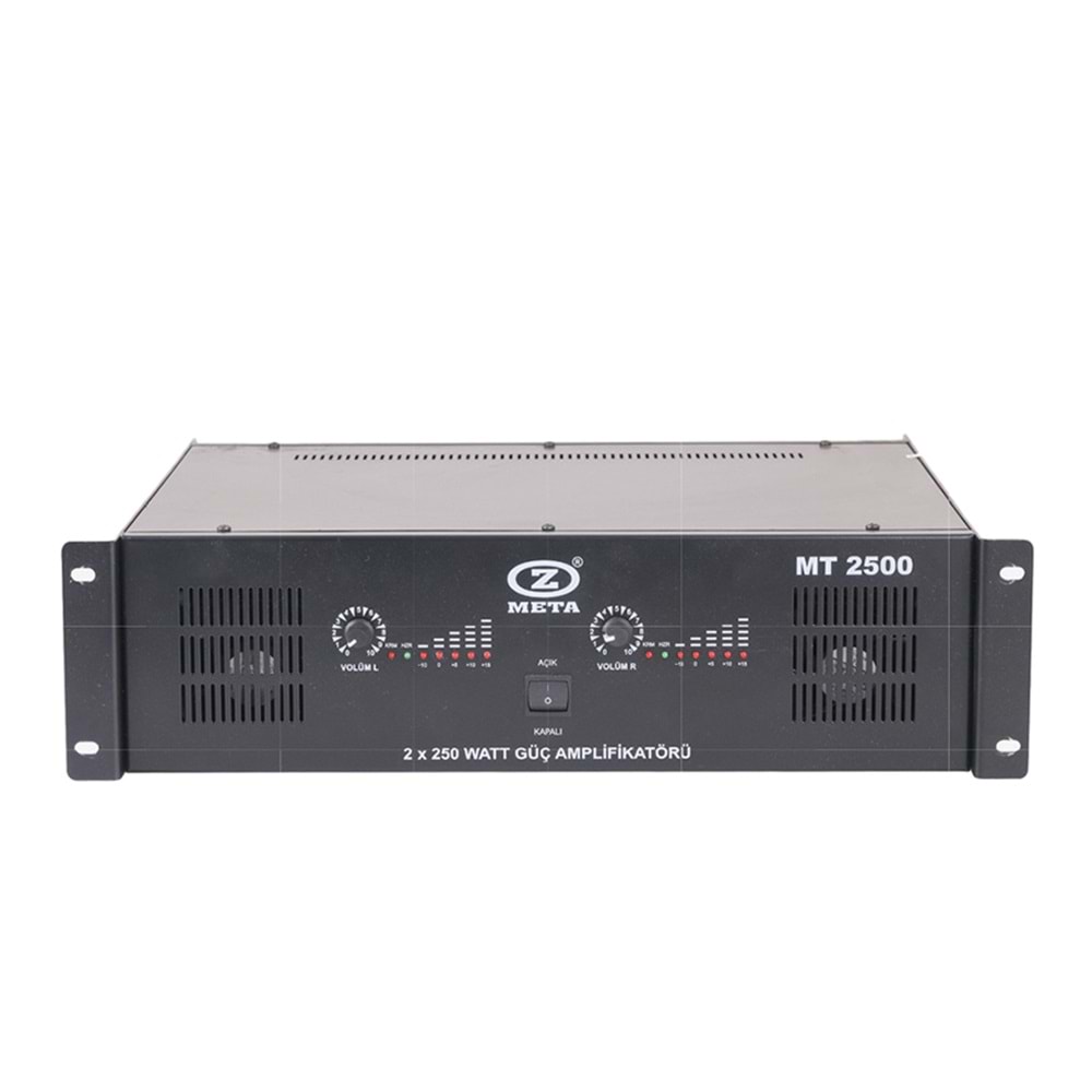 MT 2500 2*250W 100V Power Amfi