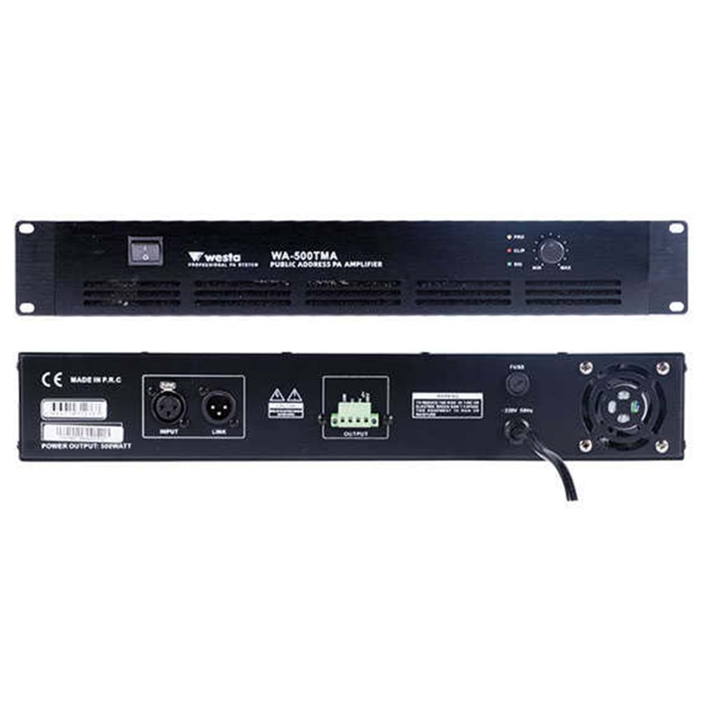 WA-500TMA 500W Power Amfi