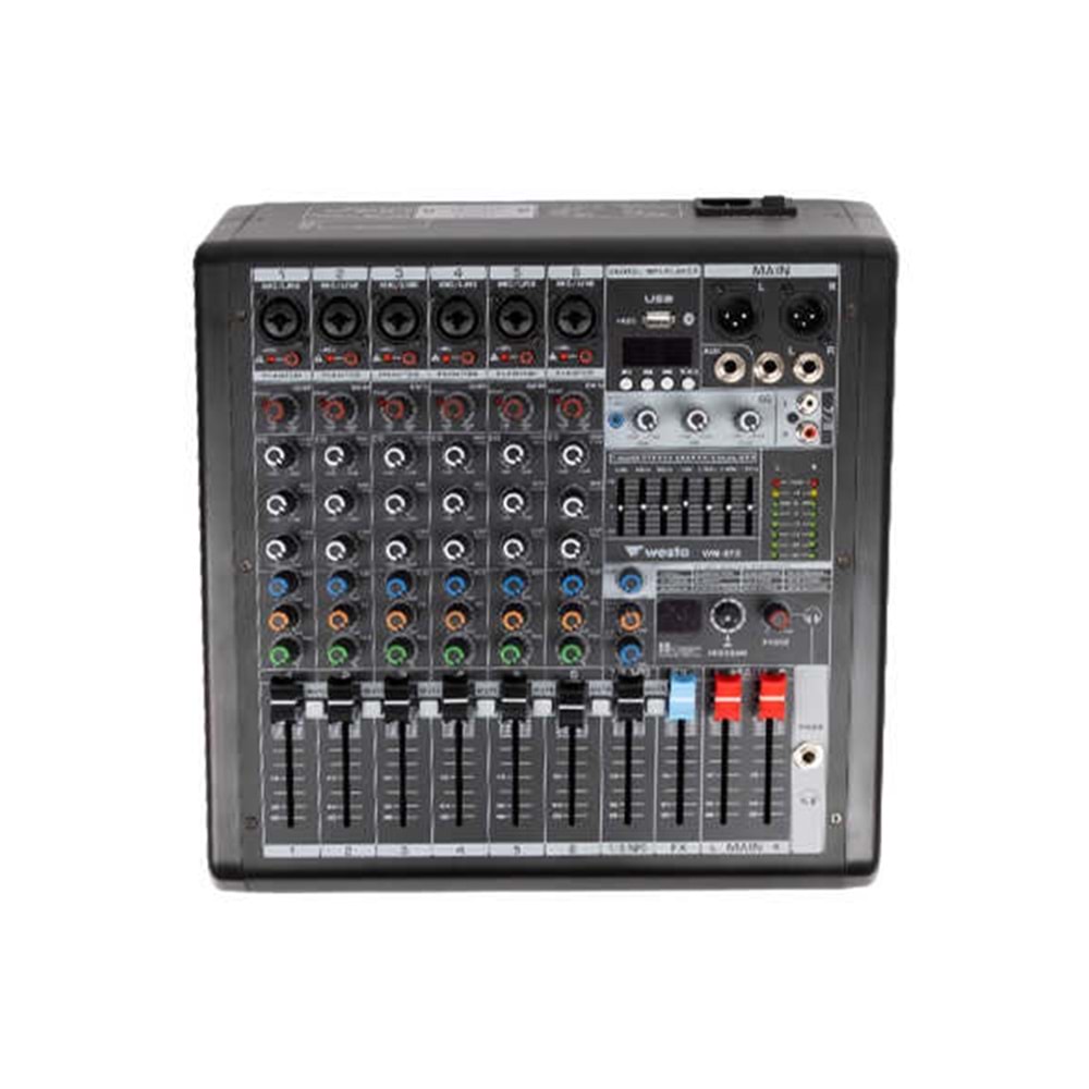 WM-8FX 8 Kanal Deck Mikser
