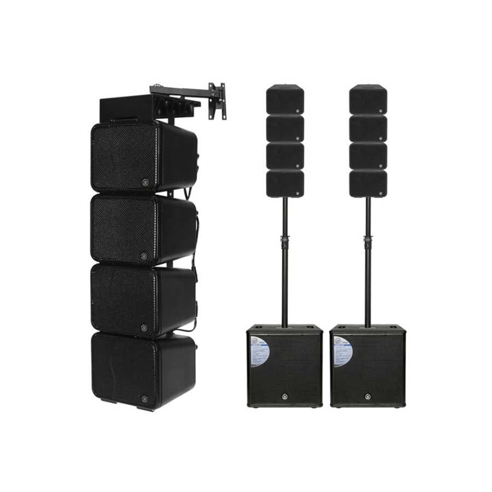 X3 4'' 2 Yollu Pasif Hoparlör 30/60WATT