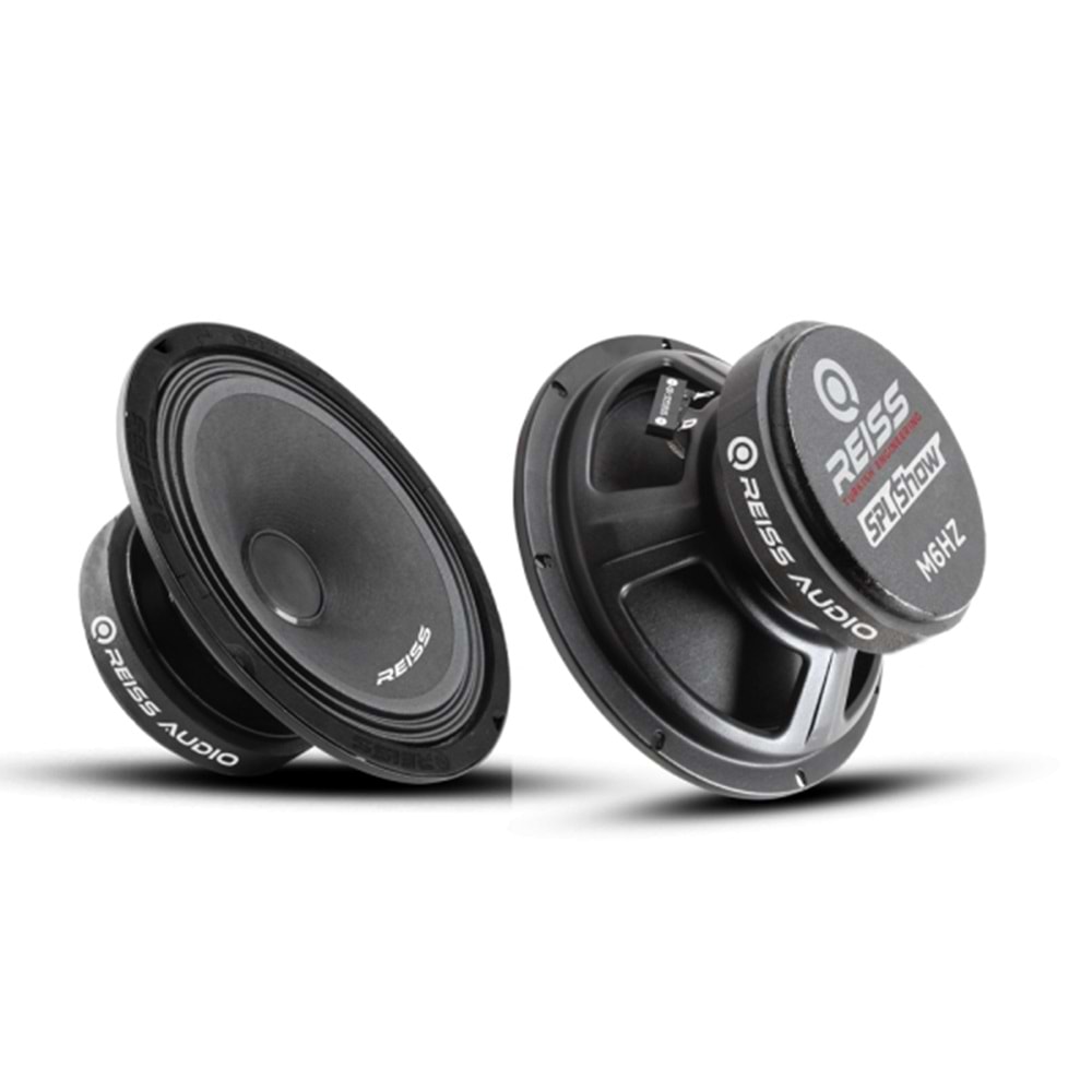 REISS AUDIO RS-M6HZ 16 CM 120 W 2 Lİ SET ÇIPLAK HOP