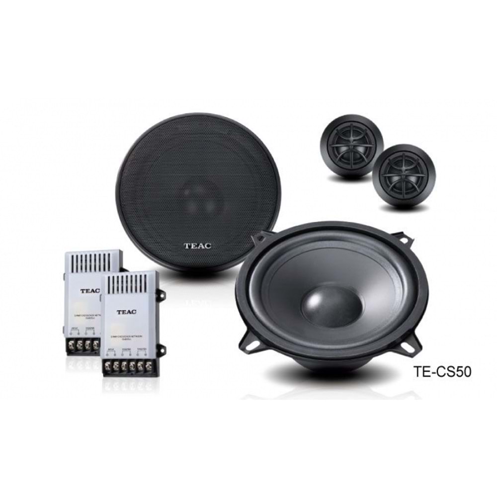 TEAC TE-CS50 13 CM 160 WATT 2 Lİ SET ÇIPLAK HOP