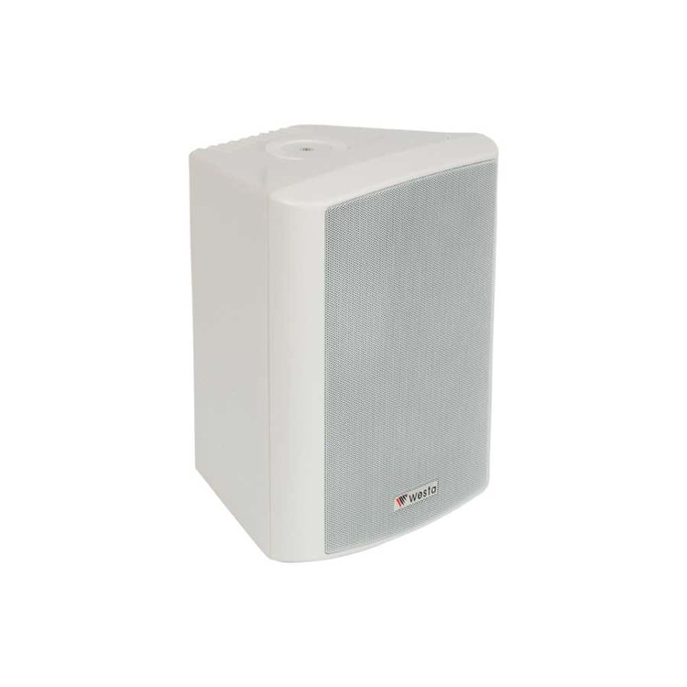 WS-4TW 10cm 4'' 16W/100V Plastik Kabin Hoparlör - Beyaz