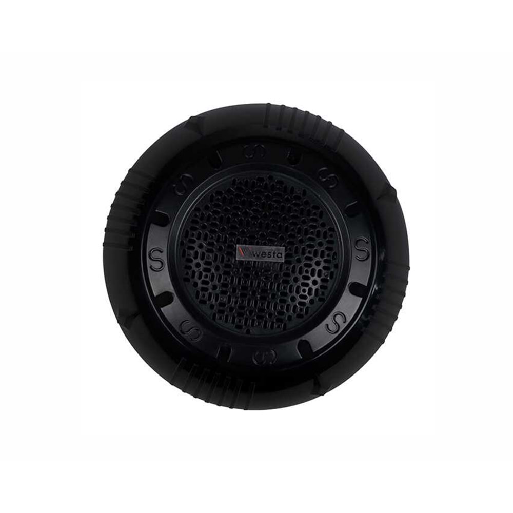 WS-1119TB 100V/6W Trafolu Sıva Üstü Hoparlör - Siyah
