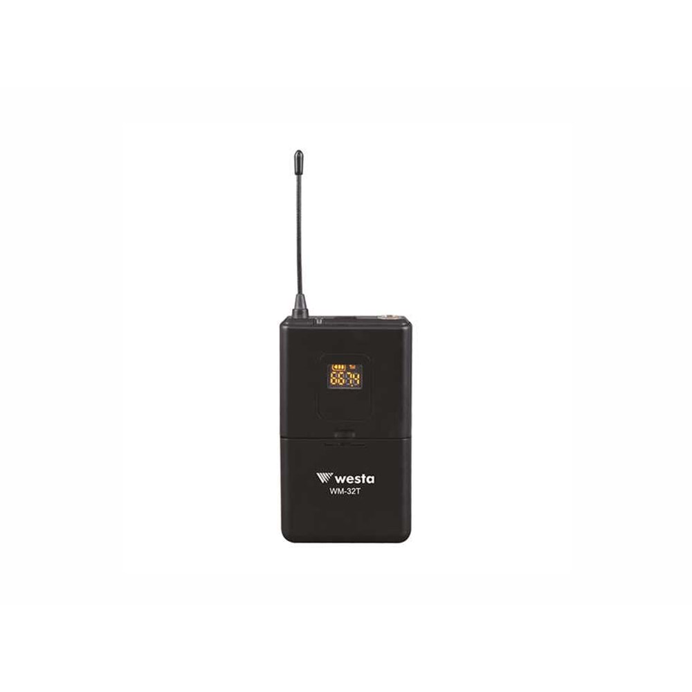 WM-32T YAKA MİKROFONU (WM-325R İLE UYUMLU)