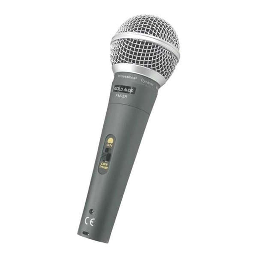 FM-58 Kablolu El Mikrofonu