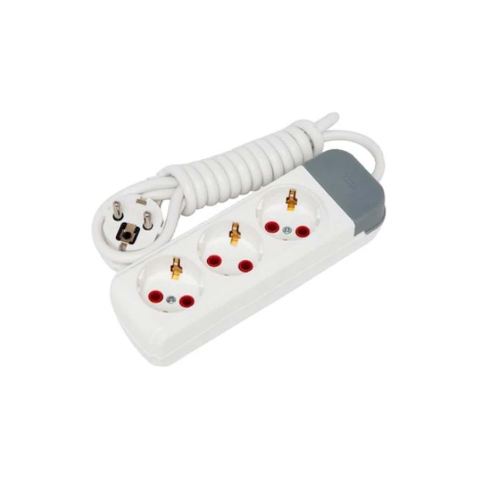 AU32 Üçlü Topraklı Priz 2 Metre