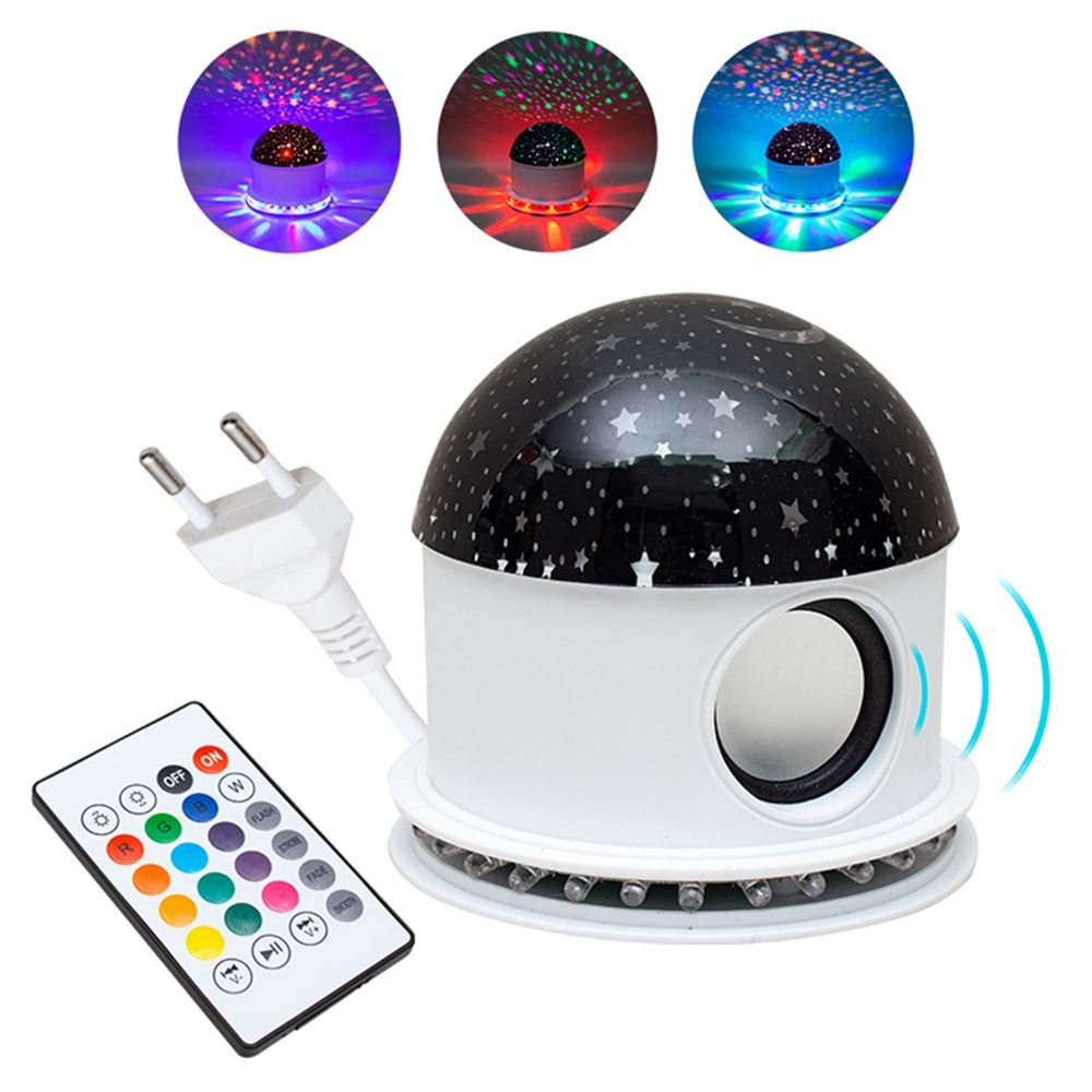 HX-602 6W Bluetooth Destekli Animasyonlu Gece Lambası