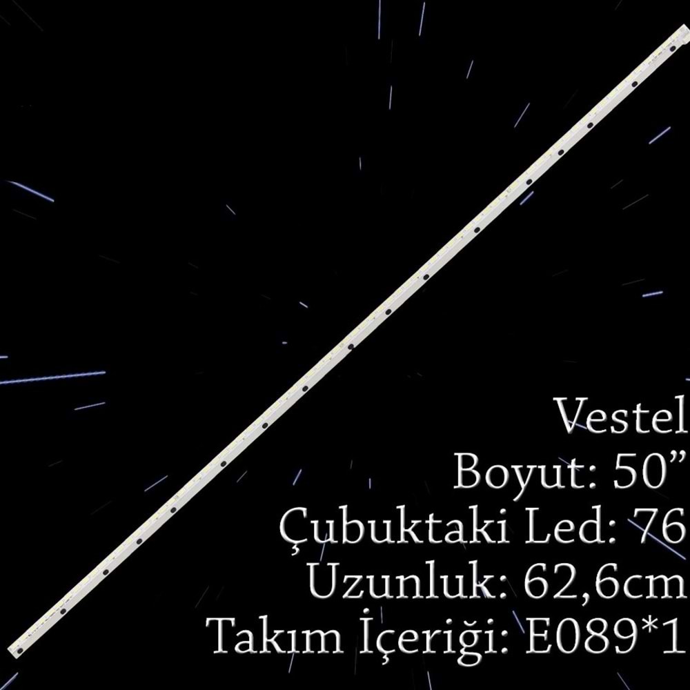 GEN-ELED-089/76/7020/6V LED BAR