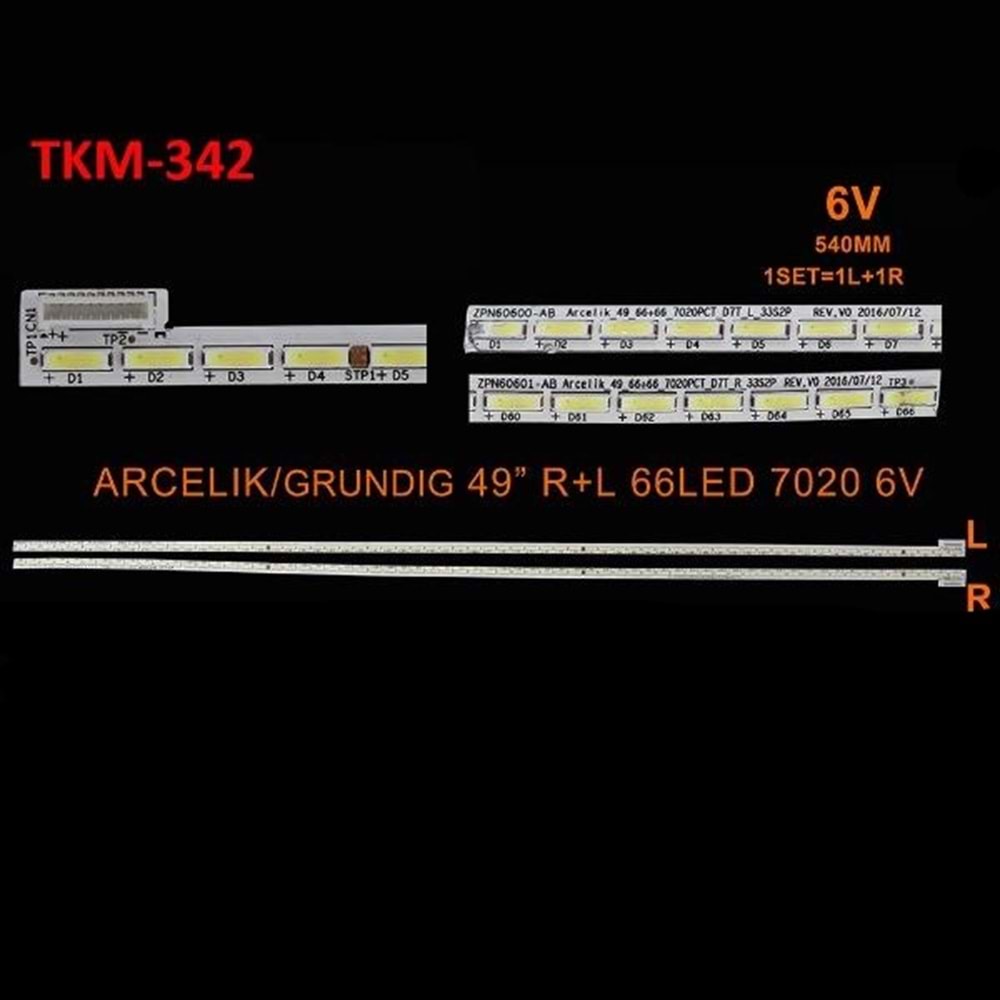 TKM-342 Eled Backlight