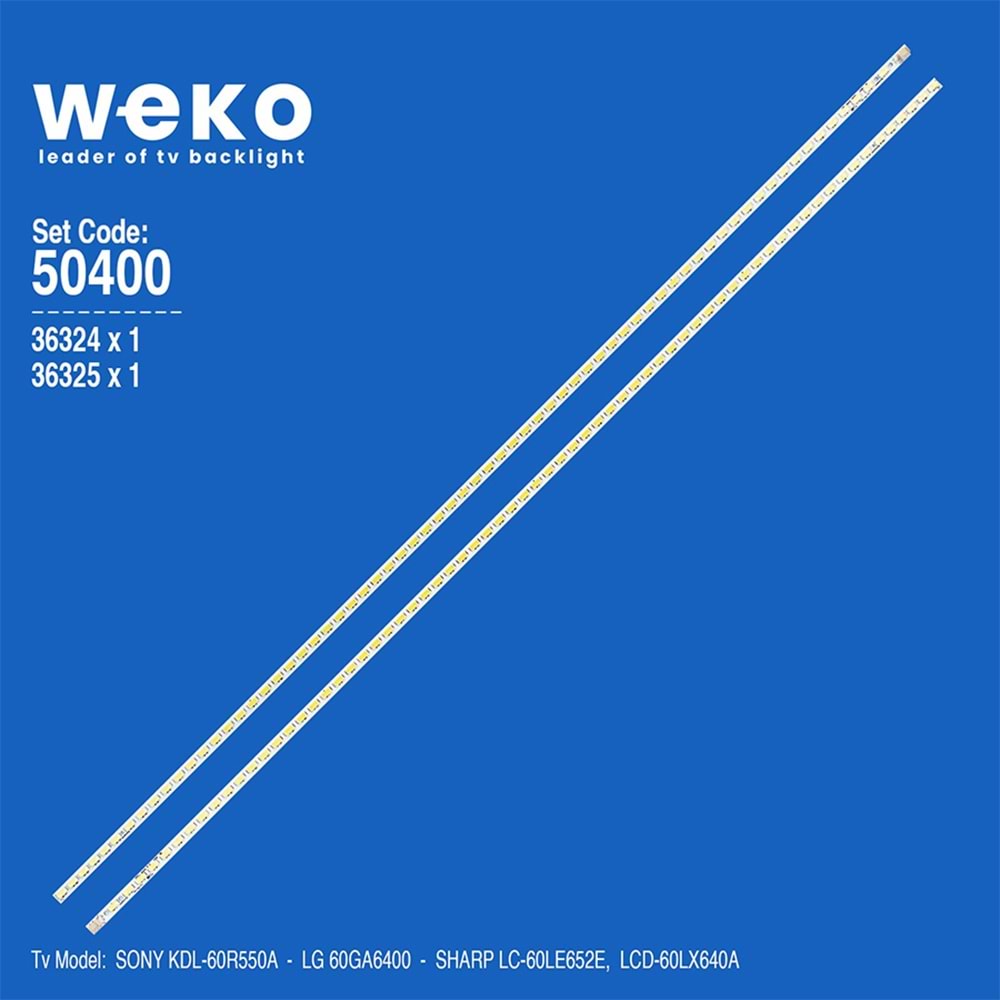 50400 WKSET-5400 Tv Led Bar