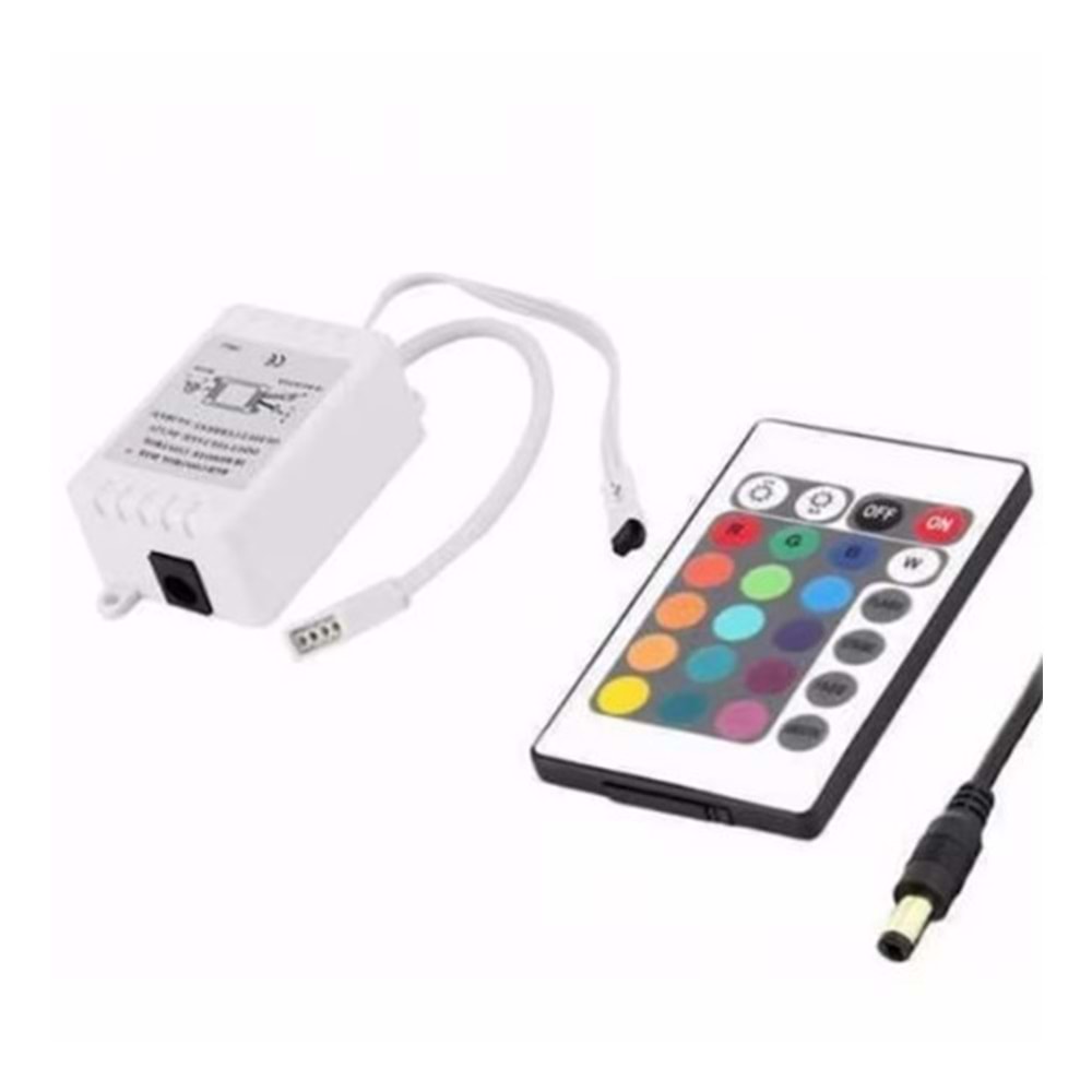 U12-1 12V 144W 24 Key RGB Led Kontrol Paneli