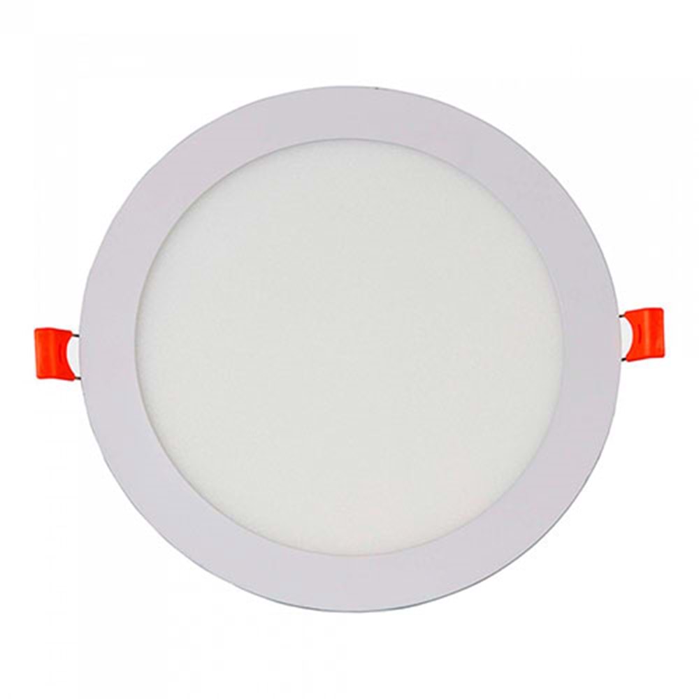 AC25001 18W Beyaz Kasa Beyaz Işık Yuvarlak Sıva Altı Led Işık