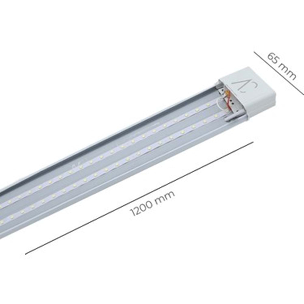 AC3620 60W 6500K Led Bant Armatür
