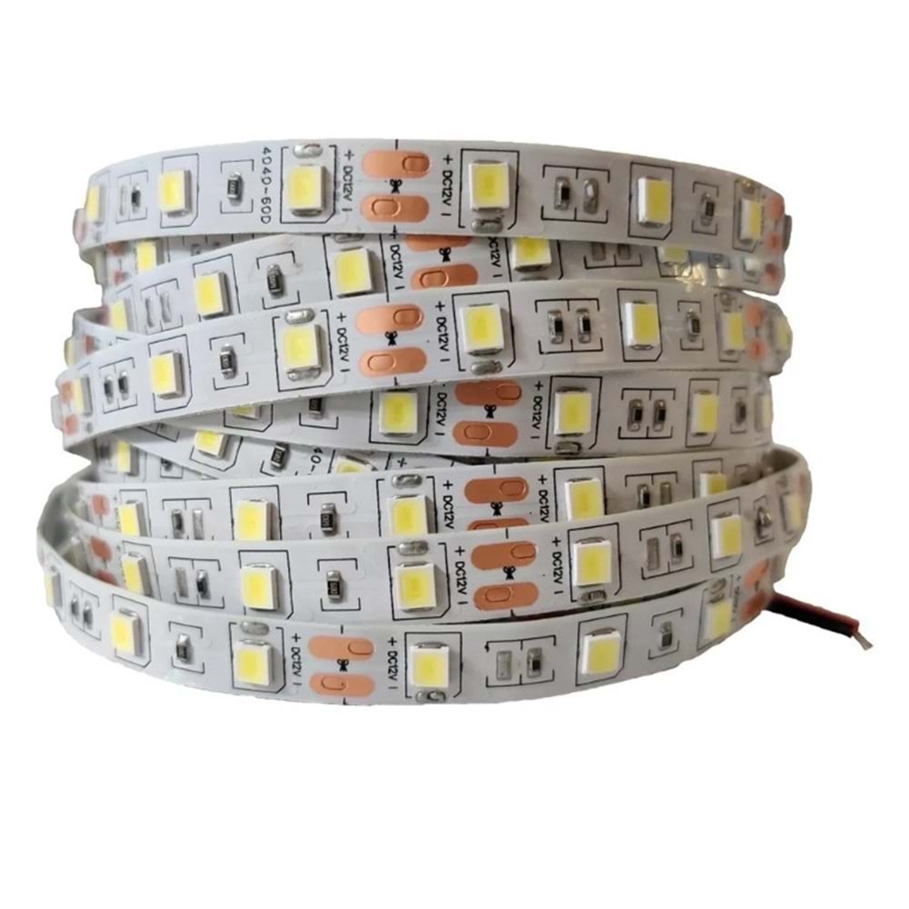 UZ-LS 4040 10 Çipli Beyaz 5mt Şerit Led