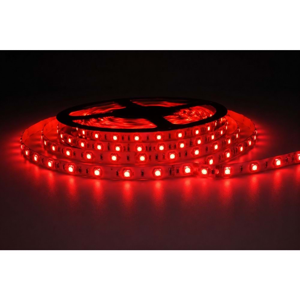 4482 3 Çip Kırmızı Şerit Led 5mt