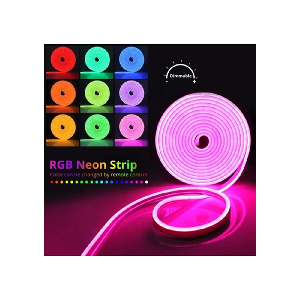 12V RGB Neon Hortum Led 5mt
