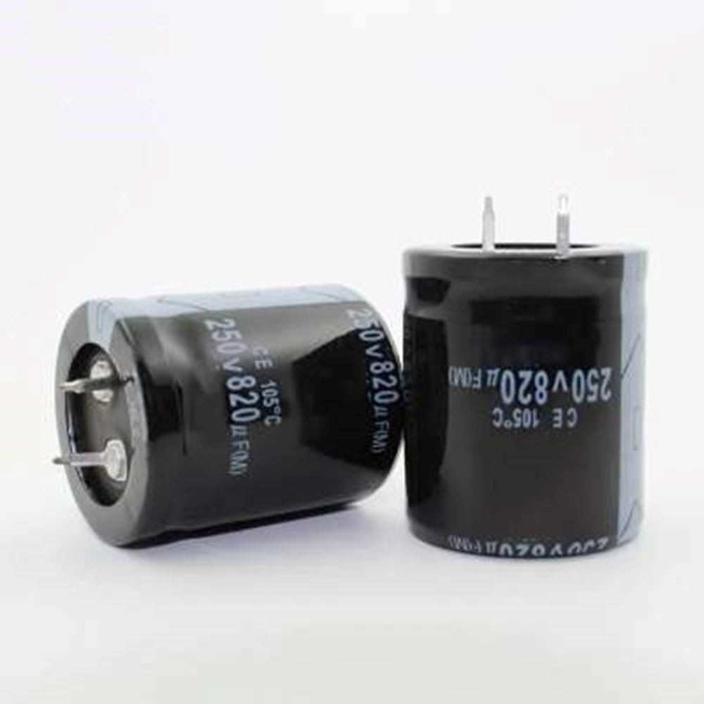 820uF 250V Elektrolitik Kondansatör