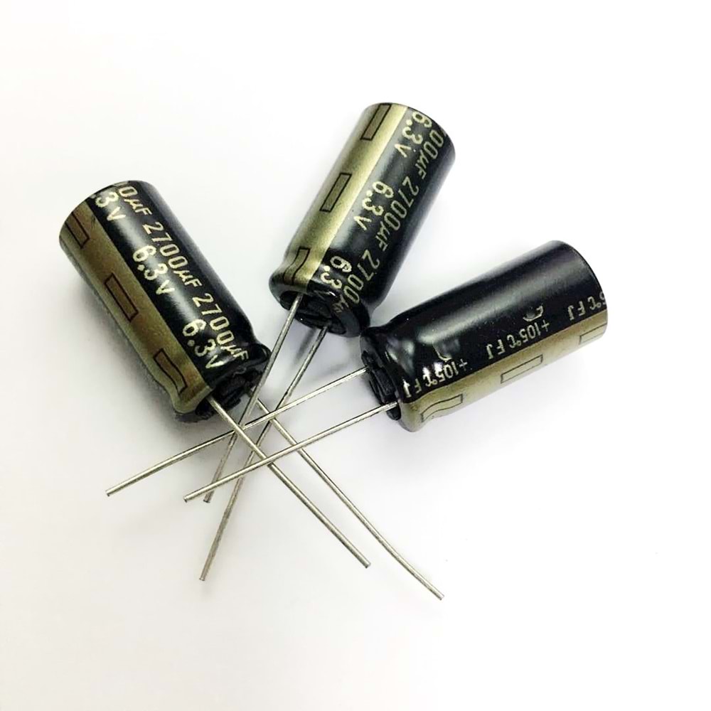 2700UF 6.3V Elektrolitik Kondansator