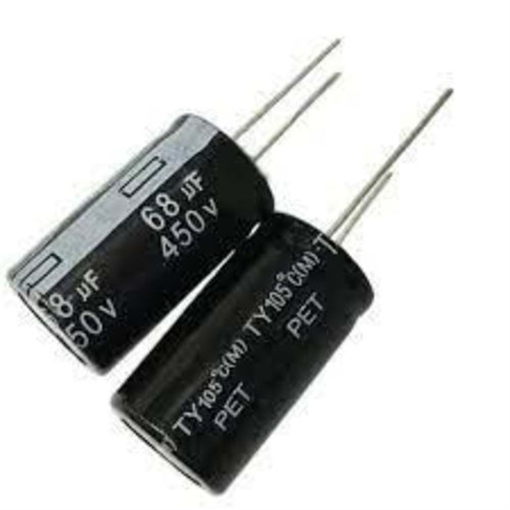 68Uf 450v Elektrolitik Kondansatör