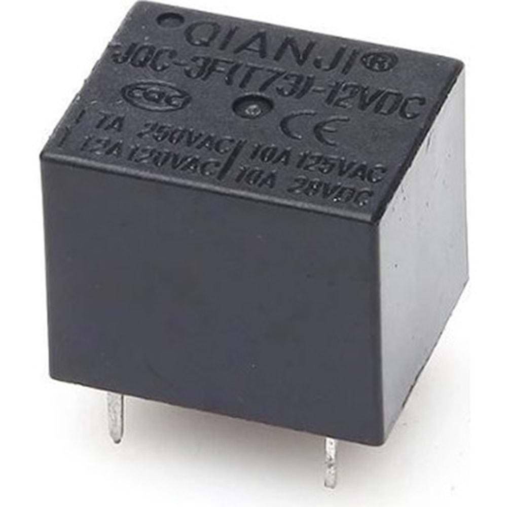 JQC-3F(T73)-12VDC 12V 5 Pin Tek Kontak Röle