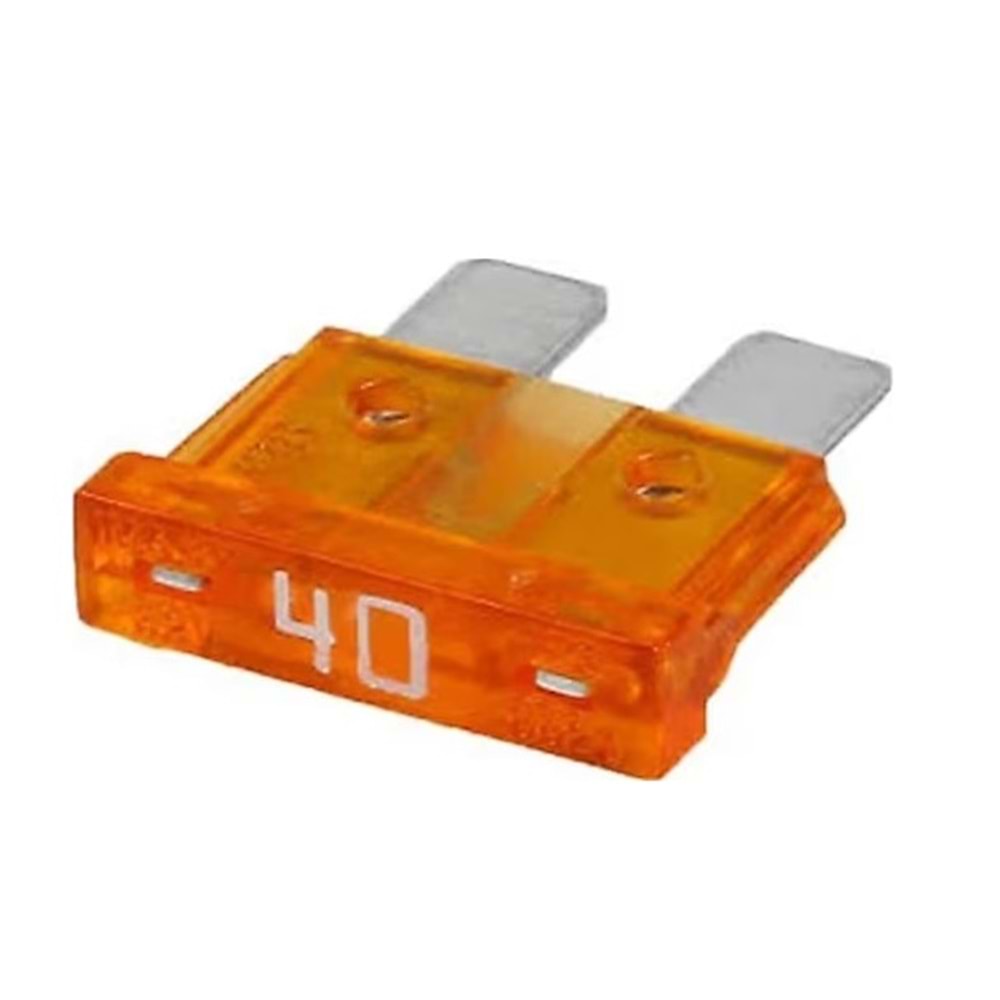 40 Amper Oto Sigorta 2'li - Turuncu