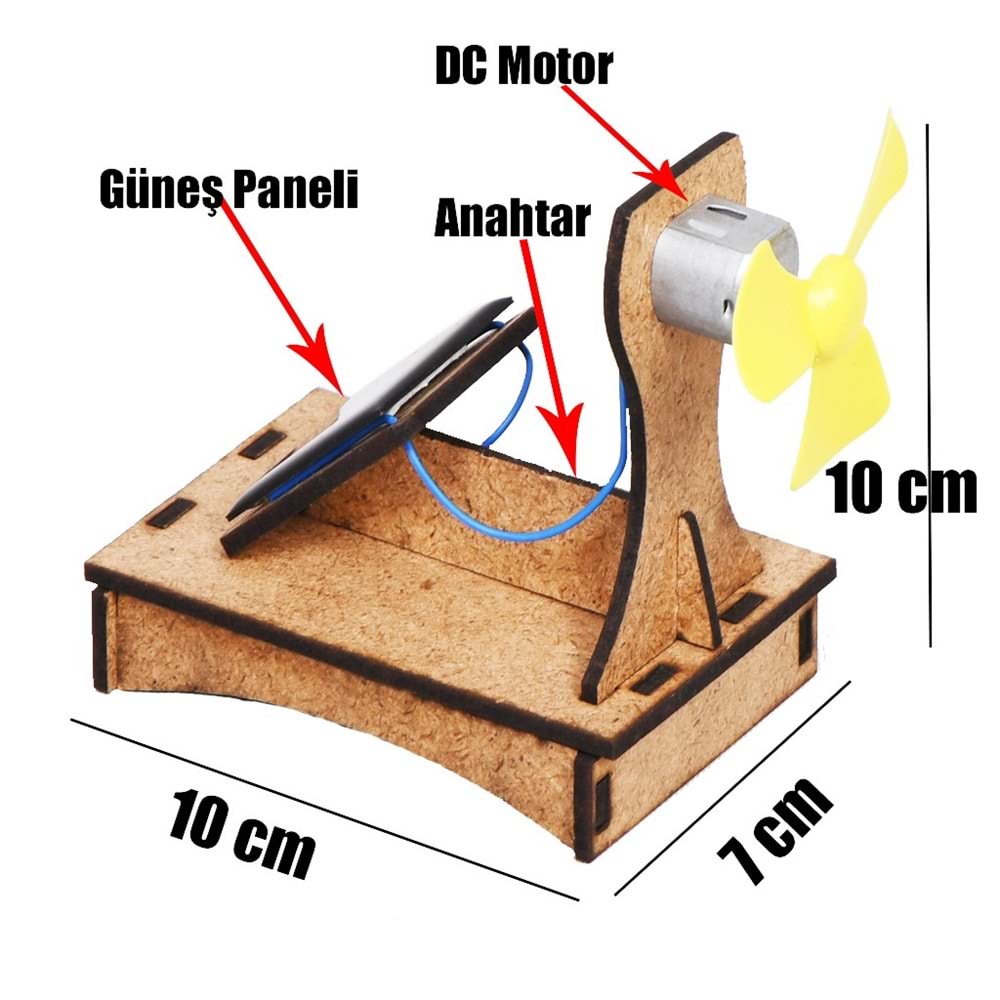 GÜNEŞ PANELİ DEVRESİ MOTORLU
