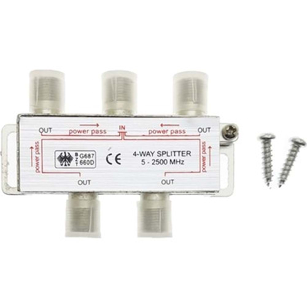 DG-14 1/4 5-2500mHz Splitter
