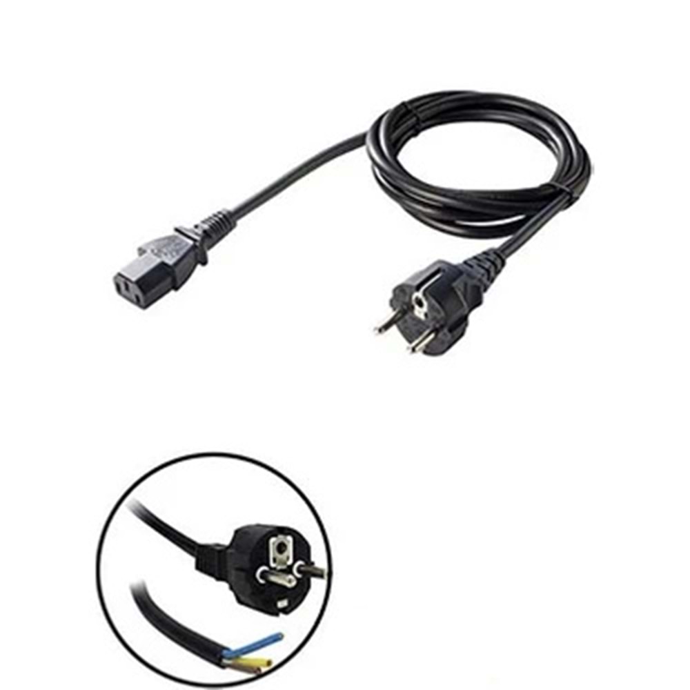 KABLO0004 NOTEBOOK KABLOSU 3*0,75 MM 1,5 KALİTELİ