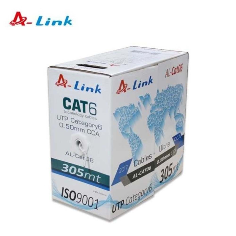 AL-CAT06 Cat6 0.50mm CCA Kablo