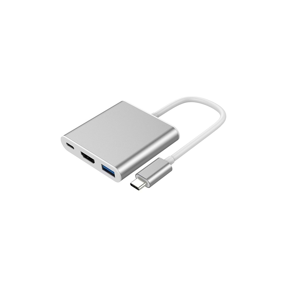 HD148 3xUSB-Type-C HUB Kablo