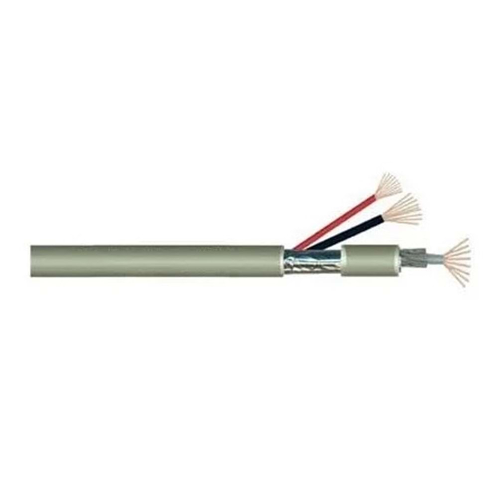 2+1x0,22 Full Bakır SILVER CCTV KABLO 100 METRE