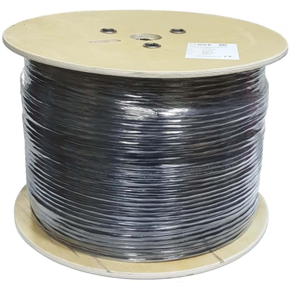 CABLE CAT6 U/UTP 23 AWG LSZH GREY 500mt