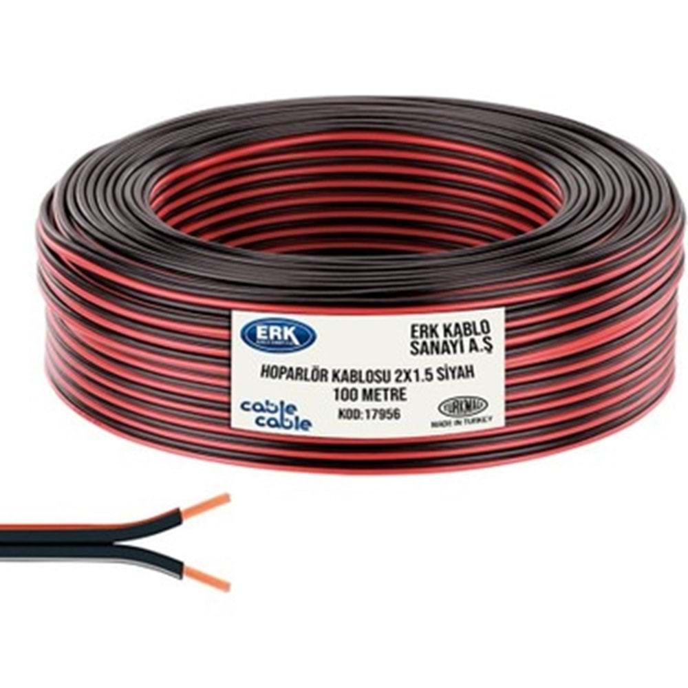 Onli ON-1501 2X1.5 Hoparlör Kablosu 100mt