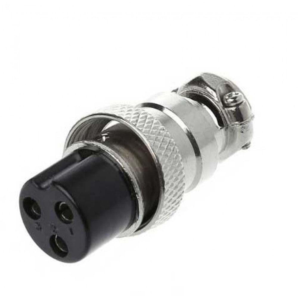 3 Pin Dişi Mike Konnektör