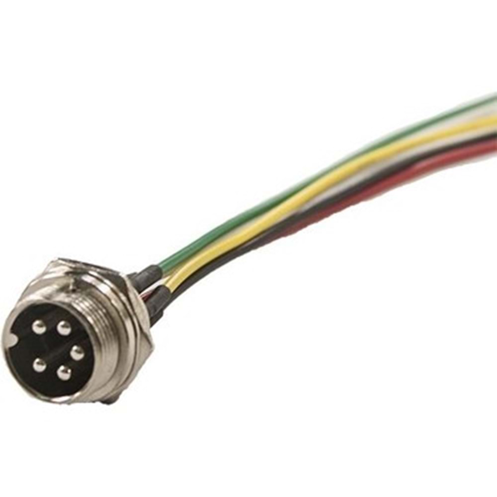 17242 5 Pin Erkek Mike Konnektör