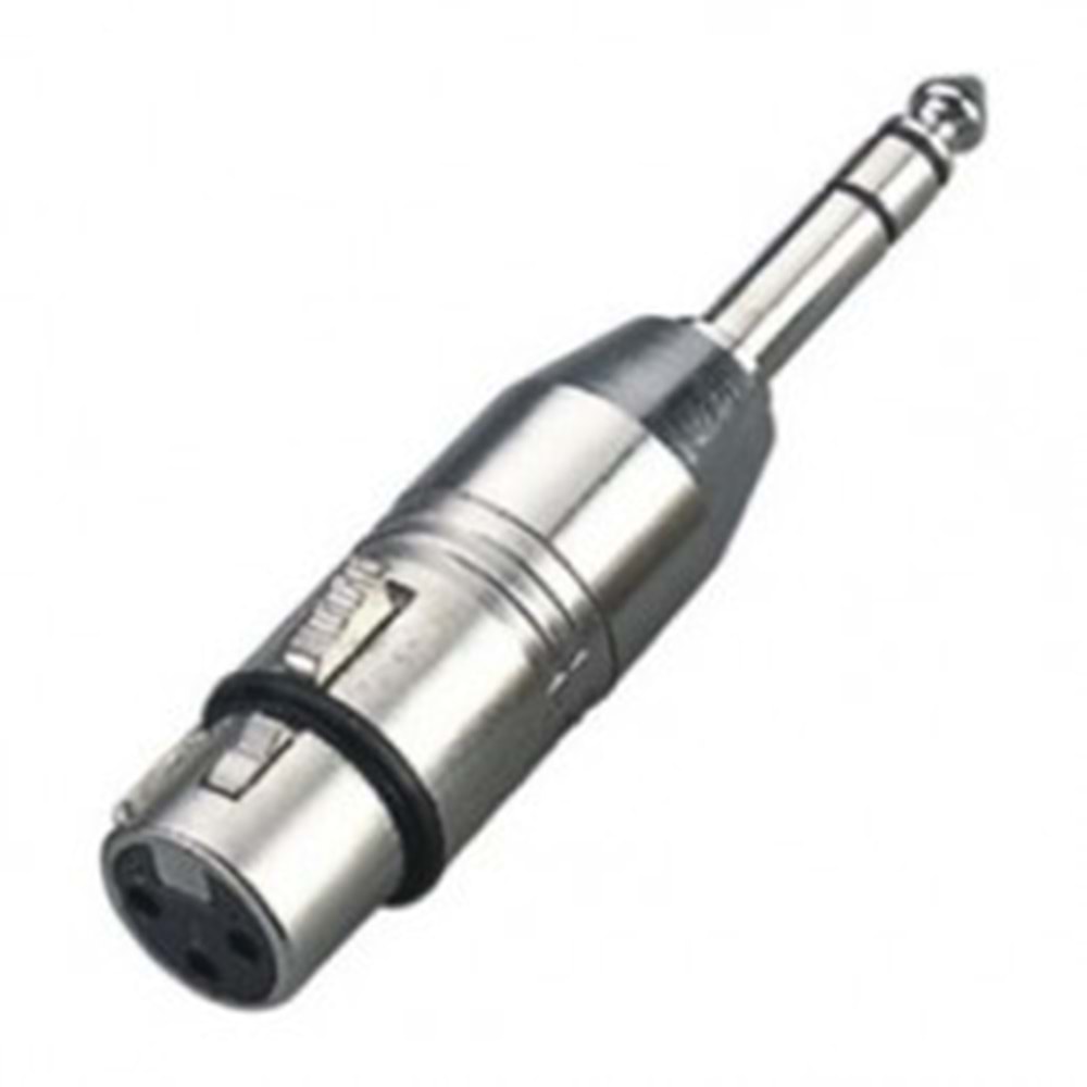 RX-J382 6.3mm Mono Erkek - XLR 3 pin Dişi Çevirici