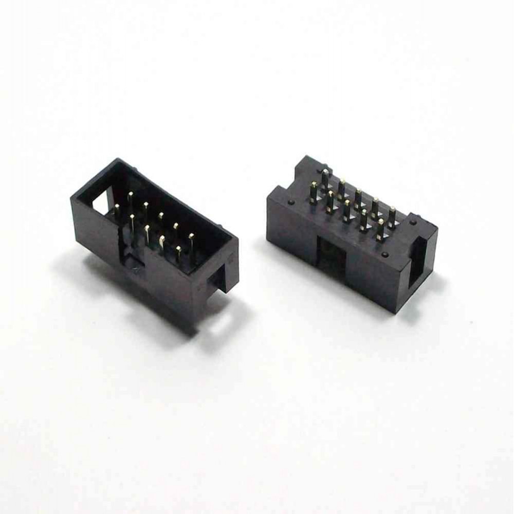 10 Pin Erkek IDC Konnektör Siyah