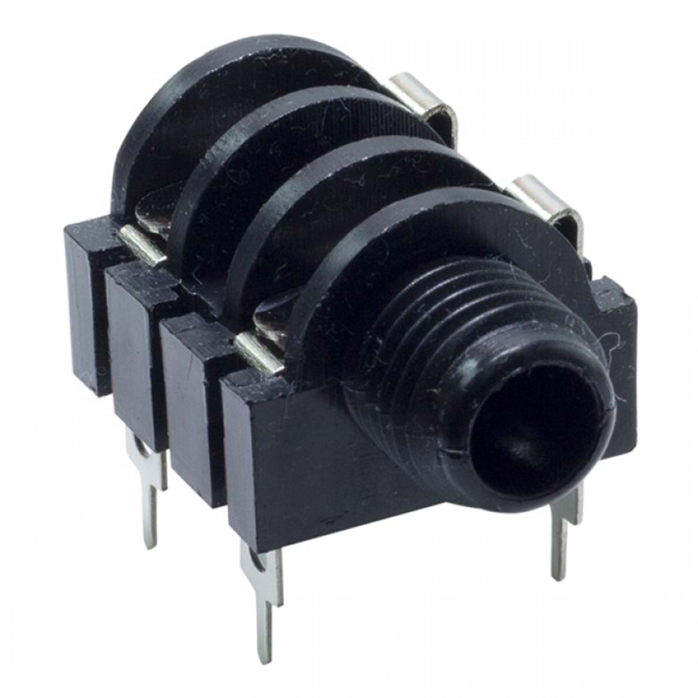6.3mm Dişi Mono Jack Şase